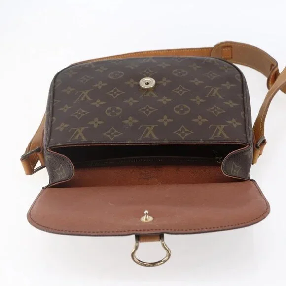 LOUIS VUITTON Monogram Saint Cloud GM Shoulder Bag M51242 LV Auth 152680 - Picture 12 of 16